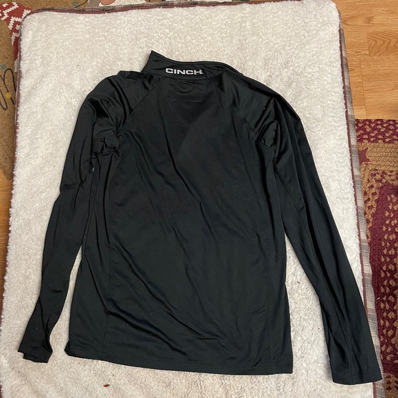Mens Small Cinch Quarter Zip Athletic Material - Picture 3 of 3